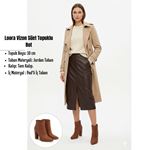 Loora Vizon Süet Topuklu Bot