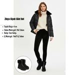 Zinya Siyah Süet Bot