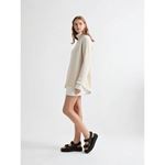 Sinna Siyah Rengi Bantlı Kalın Taban Spor Kadın Sandalet