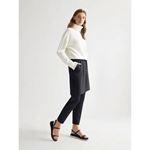 Winta Siyah Cilt Sandalet