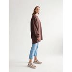 Toten Bej Cilt Kemerli Sandalet