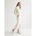 Riwan Beyaz Cilt Babet Ayakkabı