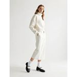 Okira Siyah Gold Madalyon Aksesuarlı Kalın Tabanlı Kadın Babet